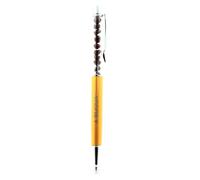 Stylo Minéraux Grenat Du Mozambique. Couleur Jaune Doré.