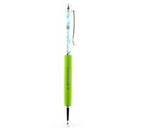 Stylo Minéraux Larimar De République Dominicaine. Couleur Vert Pomme.