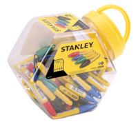 Stylo Mini À Pointe Fine Assortie Stanley (Tonneau 72)