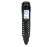 Stylo Mini TéLéPhone Portable Bluetooth Composeur 0.96 Pouces Petit éCran TéLéPhone Portable Support Gsm Double Sim 32g Carte MéMoire Avec CaméRa
