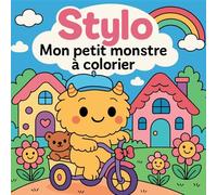 Stylo - Mon petit monstre à colorier