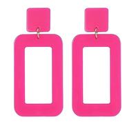 Stylo Moules Accessoires Kits Chaud D'oreilles Pour Les Femmes D'oreilles D'oreilles Rectangle Dangle D'oreilles Gland D'oreilles Pour Les Femmes Léger Déclaration Bijoux Trousse Trousse (A, One Size)