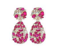 Stylo Moules Accessoires Kits Chaud D'oreilles Pour Les Femmes D'oreilles D'oreilles Rectangle Dangle D'oreilles Gland D'oreilles Pour Les Femmes Léger Déclaration Bijoux Trousse Trousse (R, One Size)