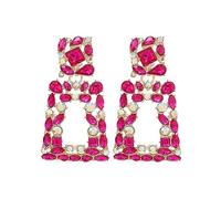 Stylo Moules Accessoires Kits Chaud D'oreilles Pour Les Femmes D'oreilles D'oreilles Rectangle Dangle D'oreilles Gland D'oreilles Pour Les Femmes Léger Déclaration Bijoux Trousse Trousse (S, One Size)