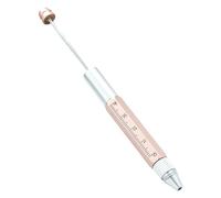 Stylo multi-outils 5 en 1 en alliage : règle tournevis à bille pour croquis, artisanat, prise de notes, stylo en alliage d'aluminium avec règle d'échelle