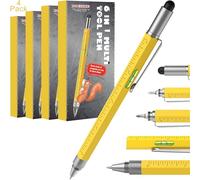 Stylo multifonction pour homme - Cadeaux de Noël - Cadeau pour adultes et hommes - Outils cool uniques pour hommes, gadgets pour hommes, cadeaux d'éléphant blanc pour adultes, femmes, grand-père