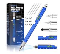 Stylo multifonction unique, gadget cool pour mari, lui, cadeau d'anniversaire pour homme, bureau, ingénieur, menuisier, outil de construction