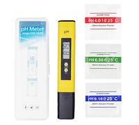 Stylo numérique PH Mètre, PH Testeur de qualité de l'eau Digital LCD Portable PH Mètre Numérique Plage de Mesure pour 0-14 PH 0,01 Ph, compteur pH Testeur Aquarium Fonction D'étalonnage Automatique