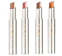 Stylo ombre à paupières 3 en 1, stick 3 couleurs, waterproof et longue tenue, design pailleté élégant, application facile, idéal pour les débutantes et les personnes pressées. (4Pièce)