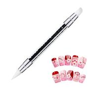 Stylo - Outil Double Tête Pour Sculpture Et Dessin, Manche Acrylique | Pointe Fine Stylet Pointillage Pour Modelage Ongles, Formage, Détaillé, Placement Strass, Fournitures Pro Pour