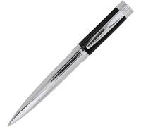 Stylo - Parure De Stylo - Recharge Cerruti 1881 - Ns5554 - Stylo Bille Zoom Argent/Noir