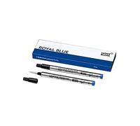 Stylo - Parure De Stylo - Recharge Montblanc - 128227 - Legrand Lot De 2 Recharges De Stylo Rollerball - Bleu Roi