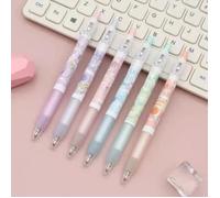 STYLO - PARURE DE STYLO - RECHARGE Paquet de 6 stylos gel mignons papeterie mignonne fournitures scolaires kawaii stylos mignons