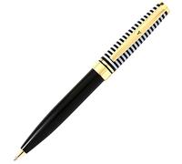 Stylo personnalisé initiale Black & Gold - Y - Draeger