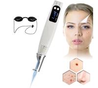 Stylo Picoseconde Pour Enlever Les Tatouages, Les Cicatrices, Les Grains De Beauté, Les Taches De Rousseur, Les Taches Brunes, Stylo De Suppression Des Acrochordons, Avec Lunettes,Blue