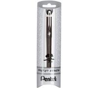 Pentel Pocket Brush GFKPN – stylo pinceau encre à pigments pour calligraphie, noir + 4 cartouches