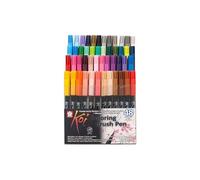 Sakura Stylo pinceau Koi Coloring Brush – 48 couleurs – étui de 48