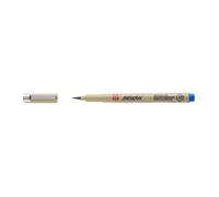 Stylo pinceau - SAKURA - PIGMA BRUSH - Bleu - Pointe large - Non rechargeable