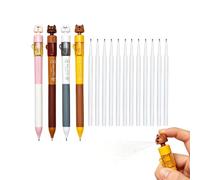Stylo Pistolet À Eau | 4 Pièces Jouets Farceurs Interactifs Mignons,Stylos Gel Chien à d'eau | pour Fêtes et Anniversaires Cadeaux de Fête Étudiants Garçons Filles Ados