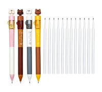 Stylo Pistolet À Eau,Lot de 4 pièces avec 12 recharges, Jouets Mignons | Stylo Farceur à d'eau pour,pour Fêtes et Anniversaires Cadeaux de Fête Étudiants Garçons Filles Ados