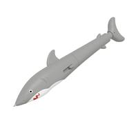 Stylo pistolet à eau, stylos cool, stylo à aiguille, stylo à bille 2 en 1, appuyez pour pulvériser des jouets à peinture à l'eau, forme de requin, article de farce, fournitures scolaires, jeu de