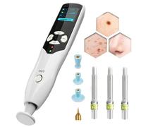 Stylo Plasma 2 En 1 (Lifting Du Visage à L'ozone + élimination Des Taches), Stylo D'élimination Des Grains De Beauté Portable,Avec 7 TêTes De Rechange,Pour Les Soins De La Peau,Le Rajeunissement