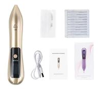 Stylo Plasma Laser 9 Niveaux Pour Enlever Les Taches De Rousseur, Dissolvant De Verrues, Instruments De Tatouage, Élimination Des Étiquettes De Peau, Outil De Soins De Beauté-Gold
