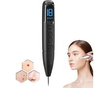 Stylo plasma/stylo de beauté - Écran LCD, réglage à 18 niveaux, retrait des grains de beauté, taches de rousseur, verrues, taches de rousseur, outil pour la maison et le salon de beauté, noir