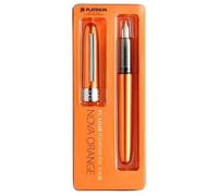 Stylo Platinum Pen Pgb-1000 ?25 Orange Pinceau Fin Expédié Depuis Japon