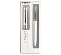 Stylo Platinum Pen Pgb-1000 ?3 Blanc Pinceau Fin Expédié Depuis Japon