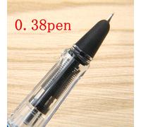 Stylo Plume À Bec De Canard Gothique Parallèle,Pointe Plate En Vinyle,Stylo Plume Arabe Tibétain,Fleur D'art Corporel,Fournitures De Bureau,Haute Qualité - Type 0.38 Pen