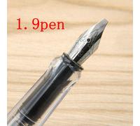 Stylo Plume À Bec De Canard Gothique Parallèle,Pointe Plate En Vinyle,Stylo Plume Arabe Tibétain,Fleur D'art Corporel,Fournitures De Bureau,Haute Qualité - Type 1.9 Pen