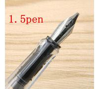 Stylo Plume À Bec De Canard Gothique Parallèle,Pointe Plate En Vinyle,Stylo Plume Arabe Tibétain,Fleur D'art Corporel,Fournitures De Bureau,Haute Qualité - Type 1.5 Pen