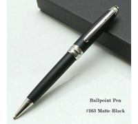 Stylo Plume À Bille Classique En Résine Noire,Msk-Mb 163,Remplissage De Piston 145/149,Plume Monte 4810,Fenêtre De Vue,Luxe - Type 163 Ballpoint Pen #G