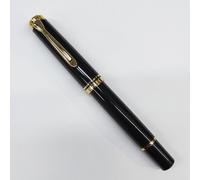 Stylo Plume À Piston Acrylique Lisse Admok M800,Bock Allemand,Schmidt Soft No.6,Plume 35 -,Encreur,Copie Pelikan,Cadeau D'écriture Pour Étudiants - Type Big Black-Bock F(0.5mm)