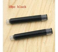 Stylo Plume À Piston De Haute Qualité,Balle Blanche Transparente,Fournitures Scolaires Et De Bureau,0.38mm,0.5mm - Type 10pc Black-0.5mm Bullet