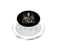 Stylo Plume à Pointe pour Amoureux de Journal, Ventilateur Vintage alimenté par Ink PopSockets PopGrip pour MagSafe