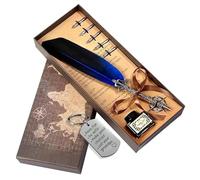Stylo plume à séchage rapide avec pointes de rechange pour , ensemble de papeterie avec encre pour stylo-plume, stylo Quil vintage pour journal, dessin, femmes, hommes, Com