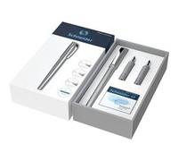 Schneider Optics – Stylo plume Callissima 143812 – 3 plumes avec cartouches – Argent