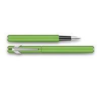 Caran Dache Stylo plume Fluo Line Vert Pointe moyenne
