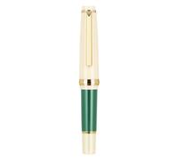 Stylo plume court en résine pour écriture manuscrite, stylo plume de poche avec convertisseur d'encre torsadée, pointe fine 0,5 mm, prise de notes