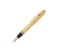 Stylo Plume Cross Peerless 125, Plaqué Or 23K, Poli, Résine, AT0706-4