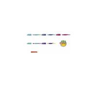Stylo plume EASYbirdy R, droitiers, turquoise/rose