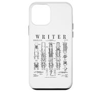 Stylo Plume écrivain auteur romancier Livre Vintage Verni Coque pour iPhone 12 Mini