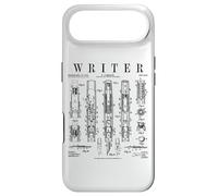 Stylo Plume écrivain auteur romancier Livre Vintage Verni Coque pour iPhone Air