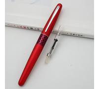 Stylo Plume En Acier Inoxydable Pour L'écriture,Stylos Pilotes,Plume En Métal,Animal Métropolitain,Coloré,Haute Qualité,88g + - Type Red-M 0.5mm