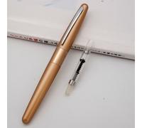 Stylo Plume En Acier Inoxydable Pour L'écriture,Stylos Pilotes,Plume En Métal,Animal Métropolitain,Coloré,Haute Qualité,88g + - Type Golden-F 0.3mm
