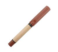 Stylo plume en bois avec grand convertisseur d'encres, pointe de 0,38 mm, écriture lisse, plume pour débutant, prise en main ergonomique