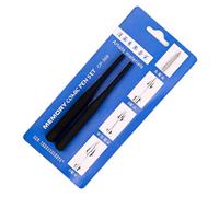 Stylo plume en plastique pour l'écriture et l'art quotidiens | Poids léger équilibré et confortable pour gaucher ou droitier, calligraphes débutants et expérimentés