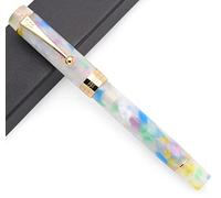 Stylo plume en résine doré plaqué or 18 carats JINHAO Century Tofu 100 (Coloré, pointe moyenne)